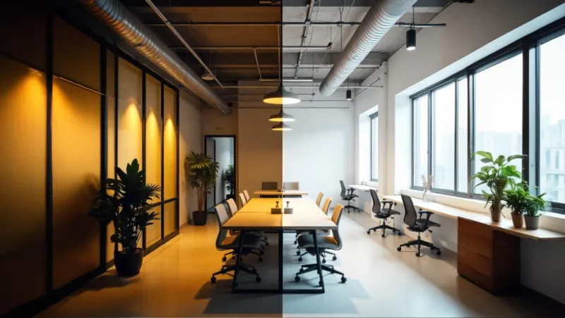 Led-lijnverlichting sensoren